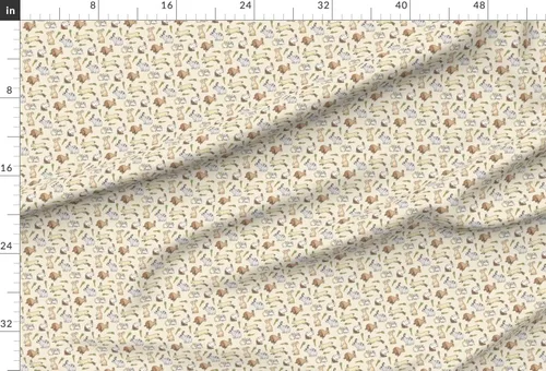 Miniatura 2 de Spoonflower Tela – Conejos conejo mascota zanahoria lindo animal impreso en tela de gasa cuarto gordo – costura moda vestidos decoración del hogar