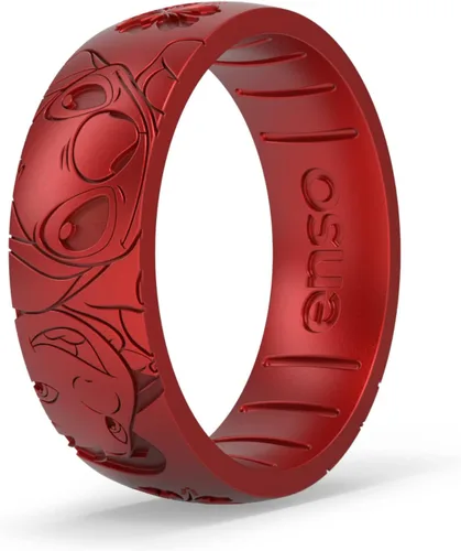 Miniatura 6 de Enso Rings Colección de anillos de silicona Lilo & Stitch de Disney, diseño cómodo y flexible