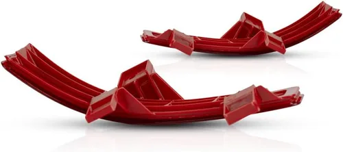 Miniatura 7 de Reflector de parachoques para Honda CR-V 2020 2021 2022 lado del conductor y del pasajero Par Trasero Lente roja Plástico Híbrido