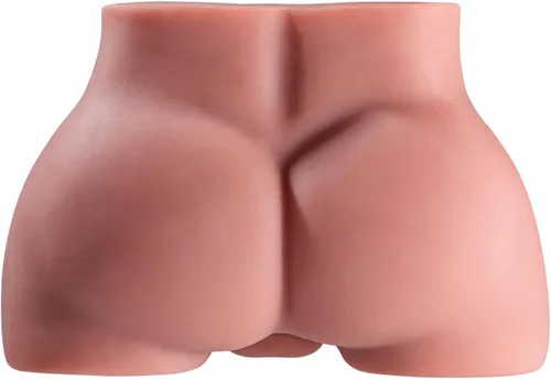 Miniatura 6 de Muñeca sexual masculina marrón con consolador flexible, consolador grueso realista para mujeres, hombres, parejas homosexuales, 10.2 x 7.1 pulgadas