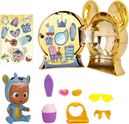 Miniatura 6 de Cry Babies Magic Tears Disney Edition Mini muñeca sorpresa coleccionable con lágrimas reales y accesorios Muñeca para niños mayores de 3 años