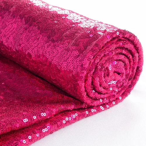 Miniatura 14 de ShinyBeauty 1 Yarda de Tela Negra por Yarda, Tela de Lentejuelas para Coser, Tela con Purpurina, Material de Lentejuelas por Yarda, Confección