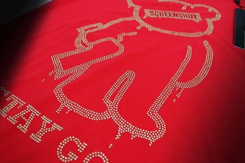 Miniatura 3 de SCREENSHOT - Camiseta con estampado de gel de alta densidad con bordado urbano de alta densidad