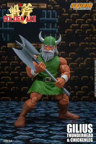 Miniatura 3 de Storm Collectibles Storm COLL Hacha dorada GILIUS Thunderhead & Chicken L 1/12 AF