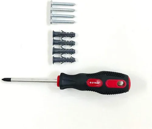 Miniatura 7 de Acrimet Armario de 96 llaves con cerradura, organizador de llaves de madera para montaje en pared, caja de almacenamiento de llaves de seguridad