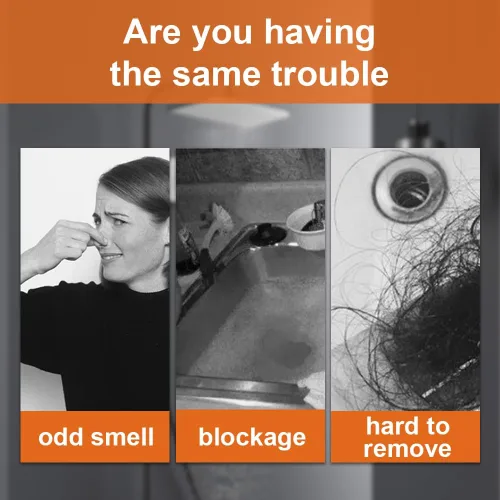Miniatura 4 de Adhesivos desechables para drenaje de pelo, nueva actualización desechable para suelos y duchas, protector de drenaje de ducha de baño con cubierta