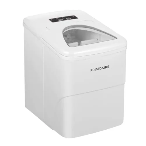 Miniatura 11 de Frigidaire, Máquina de hielo compacta portátil de 26 libras, máquina para hacer hielo, negro, blanco, mediano