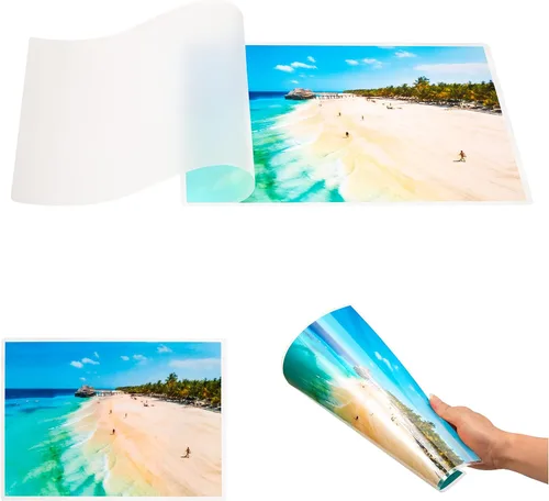 Miniatura 4 de SINCHI Bolsas de laminación térmica, 3 mil, transparentes, paquete de 200, hojas de laminado tamaño carta de 9 x 11.5 pulgadas