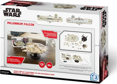 Miniatura 6 de 4D Cityscape Kits de modelo de papel 3D de Star Wars (Millennium Falcon)
