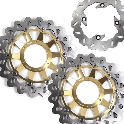 Miniatura 19 de Arashi Rotores de disco de freno delantero y trasero para Honda CBR600RR 2003-2020 Accesorios de repuesto de motocicleta CBR 600 RR CBR600 600RR