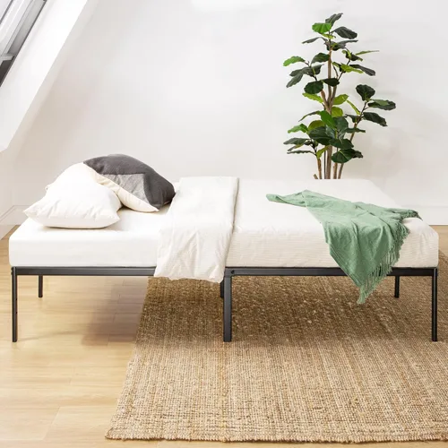 Miniatura 3 de Best Price Mattress - Base de cama metálica de 14 pulgadas, base de colchón con listones de acero de alta resistencia (no requiere somier)
