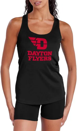Miniatura 197 de Camiseta deportiva sin mangas oficial de NCAA Collegiate para mujer, con espalda cruzada, colección con logotipo primario