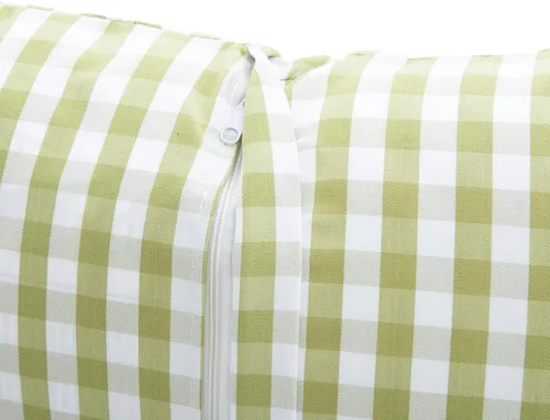 Miniatura 15 de Linon Harris Apple Verde 2 piezas de cojín de rincón con 3 almohadas de acento coordinadas de Linon - Solo se ajusta a la colección Harris Nook