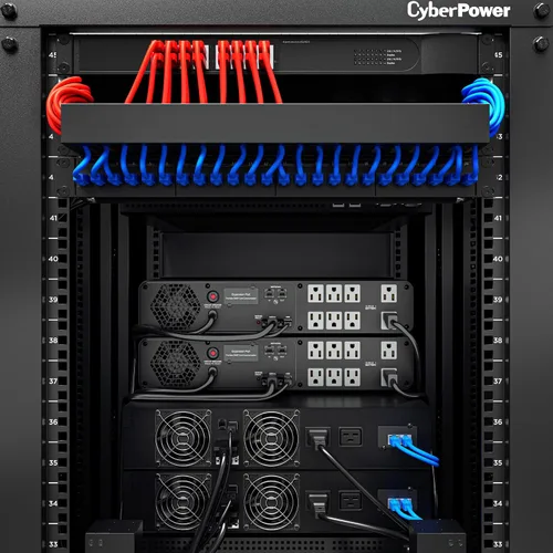 Miniatura 6 de CyberPower CP1500PFCRM2U Sistema UPS Sinewave PFC con respaldo de batería y protector contra sobretensiones, 1500VA/1000W, 8 tomas de corriente