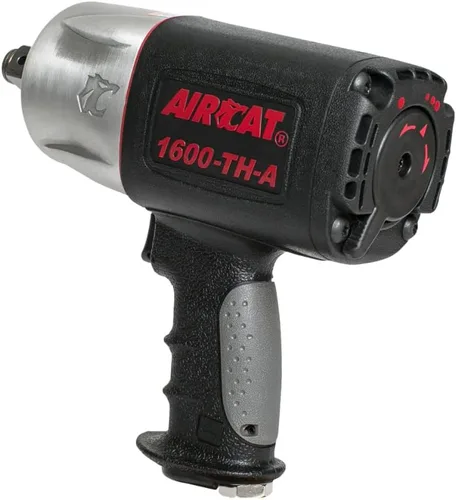 AIRCAT Herramientas neumáticas 1600-TH-A: Llave de impacto compuesta 1600 ft-lbs - 3/4 pulgadas