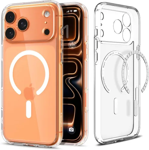 Miniatura 181 de Spigen Funda para iPhone 13 Mini, ultra híbrida MagFit [antiamarilleo] [compatible con Magsafe] - Transparente