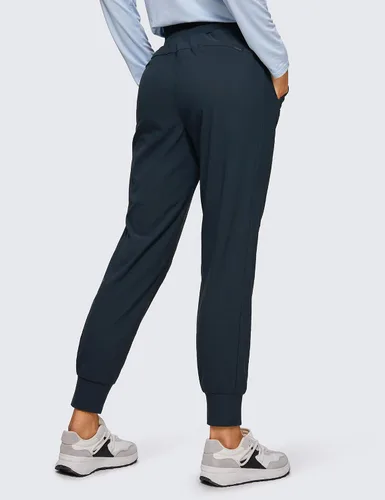 Miniatura 2 de CRZ YOGA Pantalones deportivos de cintura alta con bolsillos para mujer, de 27.5 pulgadas, ligeros, para entrenamiento, viajes, uso casual, al aire