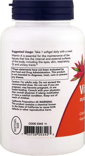 Miniatura 3 de Vitamina A (25.000 IU), 1