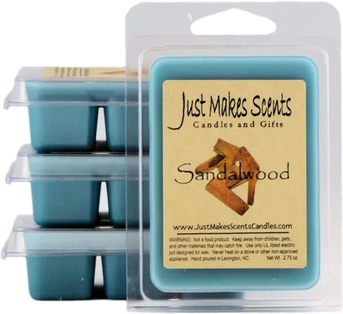 Miniatura 4 de Just Makes Scents Paquete de 2 - Cera perfumada de sándalo para derretir