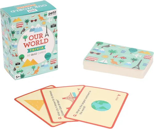 Tarjetas de Trivia Nuestro Mundo
