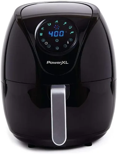 PowerXL Freidora de aire Maxx de 4 cuartos de galón, edición especial 2022, freír con aire extra caliente, cocinar, crujiente, asar, hornear,