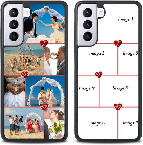 Miniatura 13 de Funda de goma personalizada para iPhone 14 13 12 11 Pro Max Xr Xs Max 7 8 Plus Samsung Galaxy S23 S22 S21 S20 Ultra Plus FE Note 20 10 A03S A53 Sun