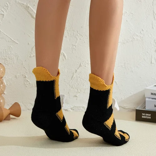 Miniatura 4 de Calcetines divertidos de animales para niños y adultos, calcetines de punto de tiburón de dibujos animados, calcetines de piso de animales