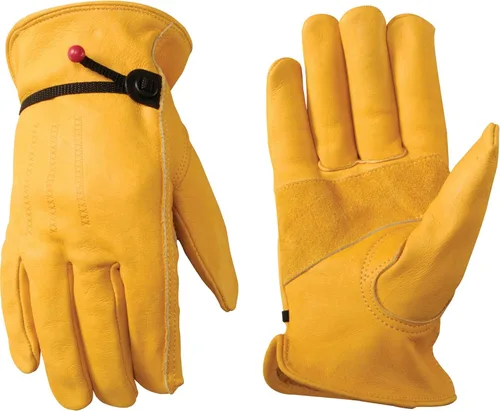 Miniatura 5 de Wells Lamont Paquete de guantes de trabajo de cuero para hombre (320XL, 1132) Resistente al agua, máxima destreza