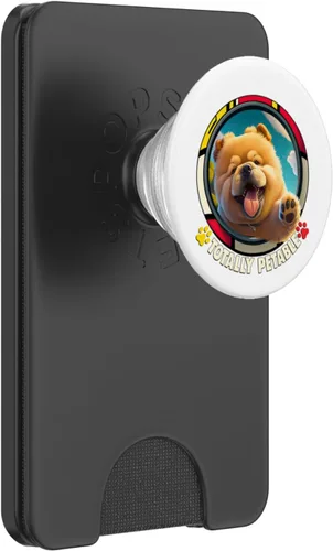 Miniatura 8 de Chow Chow Owner diseño con un PopGrip estándar Totally Petable Chow Chow PopSockets