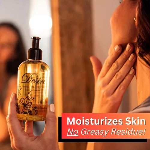 Miniatura 2 de Desire - Aceite de masaje sensual para una cita nocturna Perfecto para parejas Aceite corporal hidratante de vainilla Todo natural