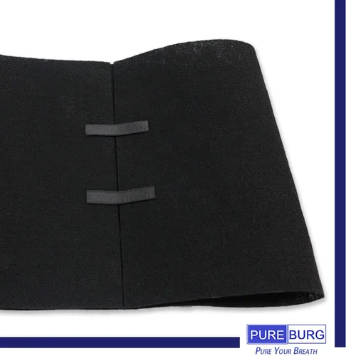 Miniatura 3 de PUREBURG Filtro de Carbono, Almohadilla de Carbono Cortable a Medida 16 x 48 pulgadas para Filtro de Aire, Lámina de Carbón que se Ajusta a Campanas