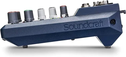 Miniatura 5 de Soundcraft Notepad-5 Consola mezcladora analógica de formato pequeño con E/S USB, mezclador de 5 canales