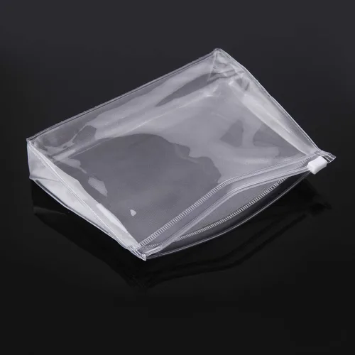 Miniatura 4 de JIAKAI 12pcs Mini Pequeño PVC Transparente Plástico Cosmético Organizador Bolsa Bolsa Con Cierre De Cremallera Para Viajes De Vacaciones, Baño Y