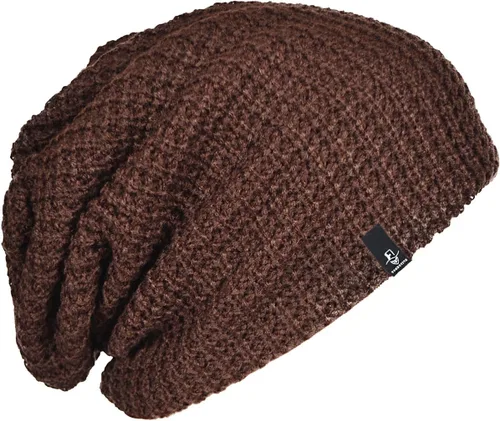 Miniatura 127 de FORBUSITE Gorro de punto largo holgado para hombre para verano e invierno, de gran