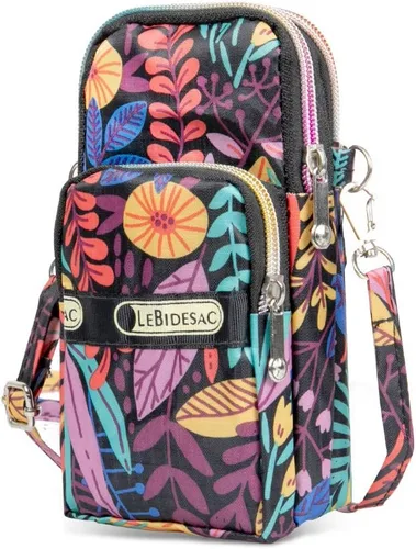Miniatura 11 de Brazalete para Correr al Aire Libre a Prueba de Sudor, Bolsa Cruzada de Hombro Casual, Cartera, Bolso Cruzado para Gimnasio y Fitness, Soporte