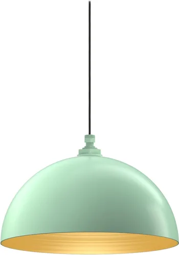 Miniatura 75 de Steel Lighting Co. Brentwood - Lámpara colgante Montada en el techo Cúpula redonda de 14 pulgadas Estilo moderno contemporáneo de granja