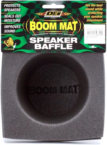 Miniatura 2 de Design Engineering DEI 050370 Boom Mat - Baffles para altavoz, 6 x 8 pulgadas, ovalados (paquete de 2)