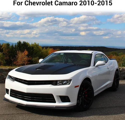 Miniatura 7 de Panel de ajuste de fibra de carbono para tablero, bisel de marco de tablero para Chevrolet Chevy Camaro 2010-2015