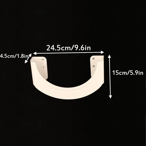 Miniatura 7 de Soporte para casco de pared, 2 juegos (2 piezas) - Soporte para casco duro para taller, oficina, sala de estar