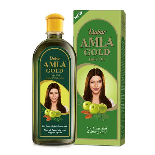 Aceite de cabello Amla Natural de Vatika – Aceite herbal nutritivo para un cabello más fuerte, más grueso y más brillante – Enriquecido con