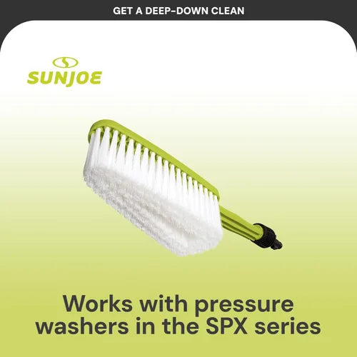 Miniatura 4 de Sun Joe SPX-UB1 - Cepillo de cerdas de plumas, accesorio para lavadora a presión para la serie SPX, limpieza suave para automóviles, patios, barcos