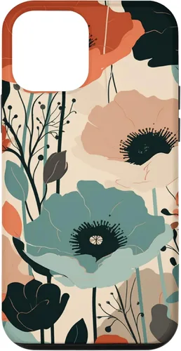 Miniatura 15 de Funda para iPhone 11 Pro Max Minimal Poppy Flower Boho Floral Cute Aesthetic