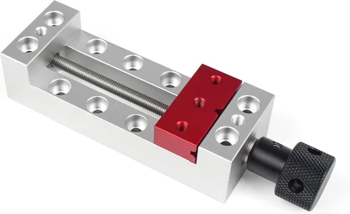 RATTMMOTOR Mejora de la abrazadera de tornillo de banco del router CNC, máquina grabadora DIY de alta precisión abrazadera de sujeción mini tornillo