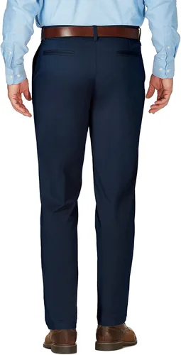 Miniatura 3 de J.M. Haggar Pantalón chino elástico de lujo cómodo para hombre
