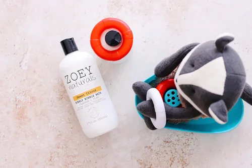 Miniatura 6 de Zoey Naturals - Baño de burbujas de cítricos dulces para niños y bebés, jabón orgánico sin lágrimas, no tóxico para niños con aloe hidratante