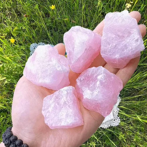 Miniatura 7 de LAIDANLA 1 libra 2" Piedras en Bruto Naturales de Amazonita Cristales Grandes Crudos a Granel Piedras Preciosas Curativas para Sanación Reiki