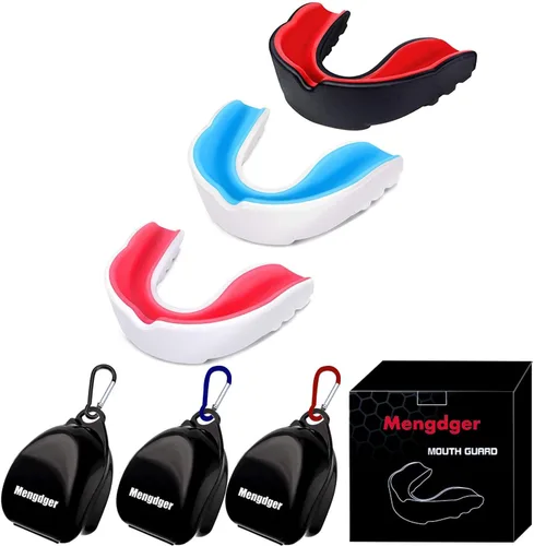 Protectores bucales juveniles de fútbol para niños, para deportes, boquilla, boxeo, protectores bucales para artes marciales mixtas y rugby,