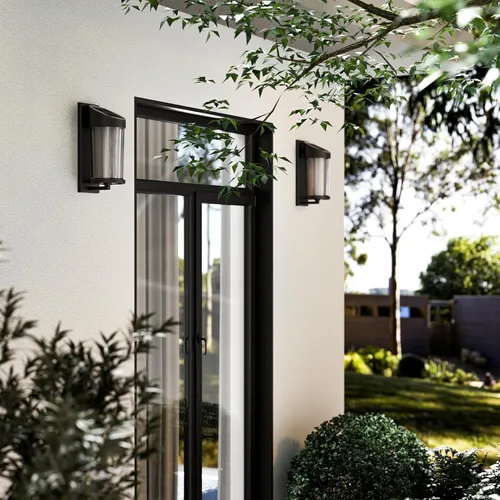 Miniatura 2 de Solar Yard Paquete de 4 Luces de Pared para Exteriores, Accesorio de Luz, Accesorios de Iluminación LED Exterior para Exteriores, Luces de Porche