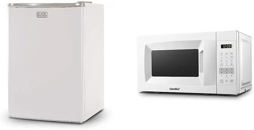 Miniatura 10 de BLACK+DECKER BCRK25B - Refrigerador compacto Energy Star de una sola puerta con congelador, 2.5 pies cúbicos, negro y horno microondas COMFEE