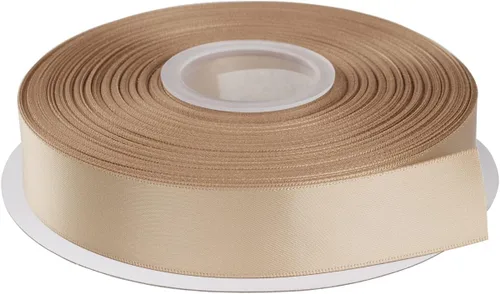 Miniatura 108 de AVANAVA Cinta de satén de doble cara de 1-1/2 pulgadas de ancho - 50 yardas (012-plateado)
